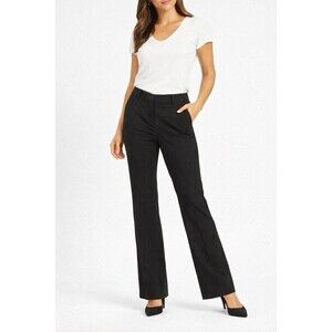 Antonio Melani Black Bootcut Dress Pants Women’s Size 10 Stretch Career Workwear